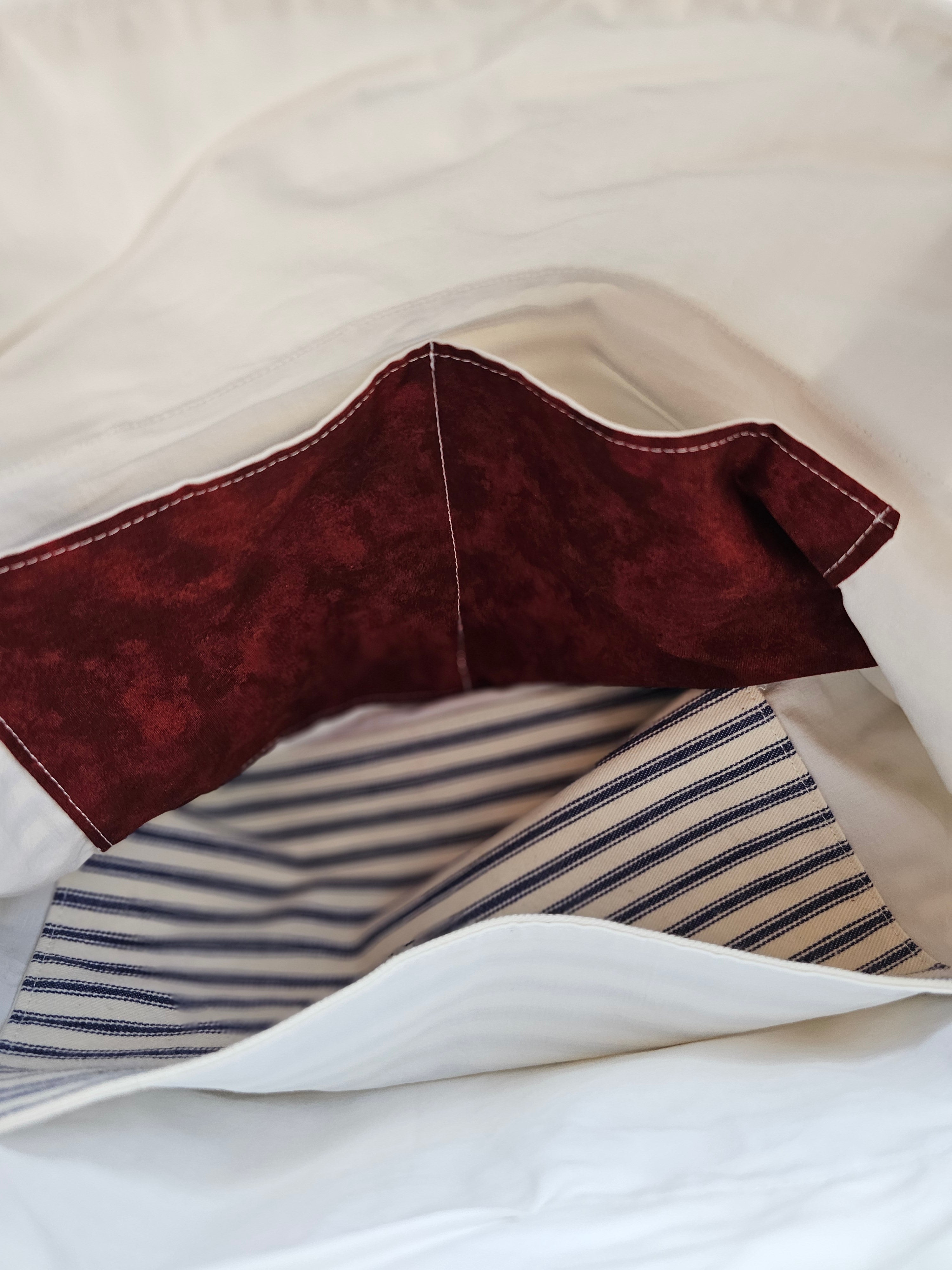 Friends Make Your Spirits Soar Vintage Embroidery Tote Bag