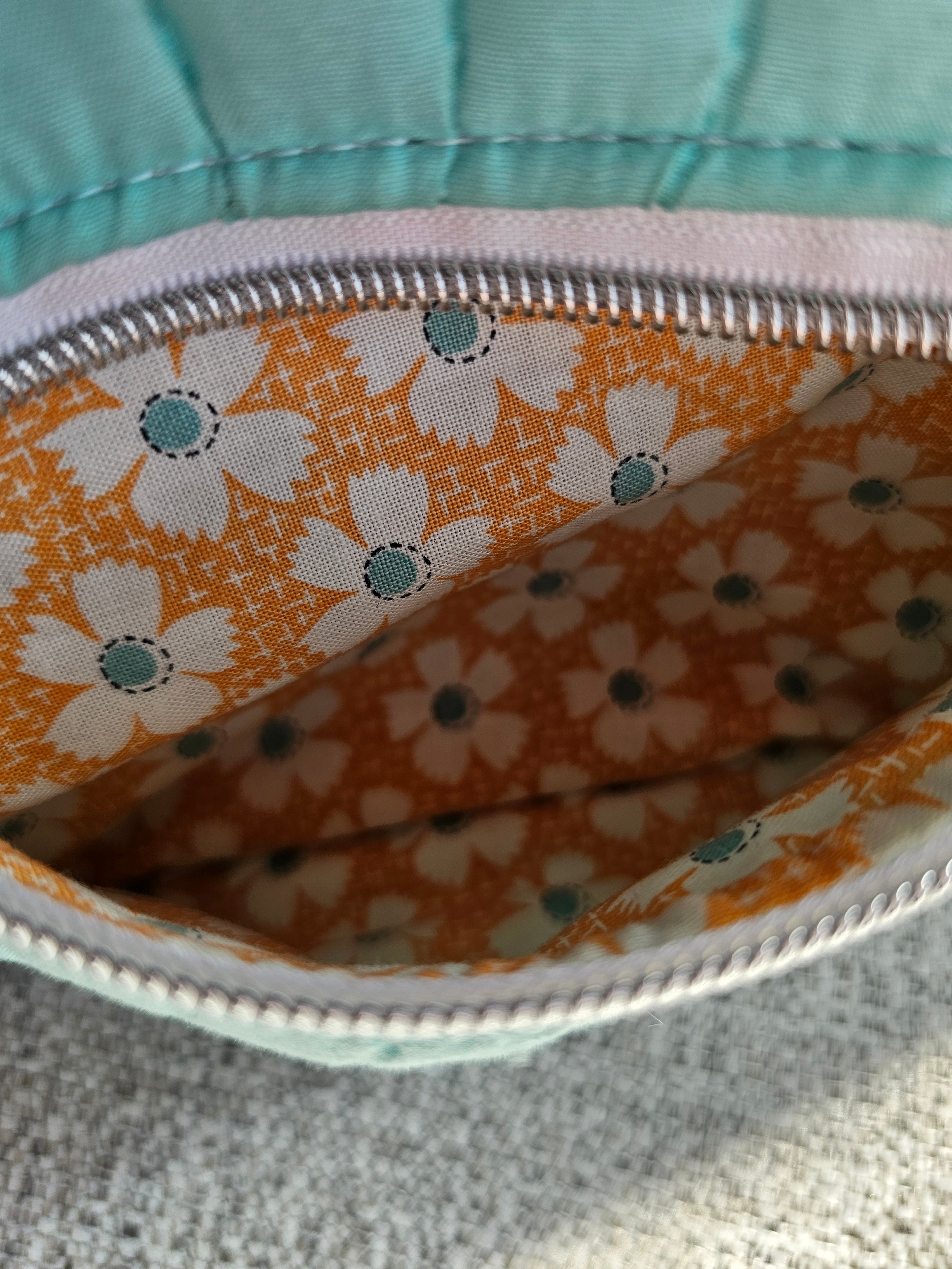 Vintage Quilted Crossbody Sling Bag