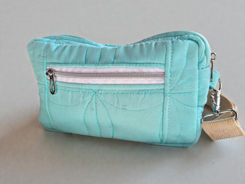 Vintage Quilted Crossbody Sling Bag