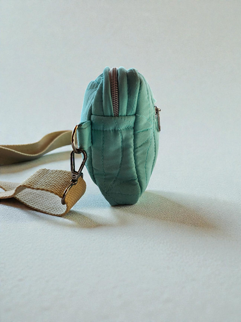 Vintage Quilted Crossbody Sling Bag