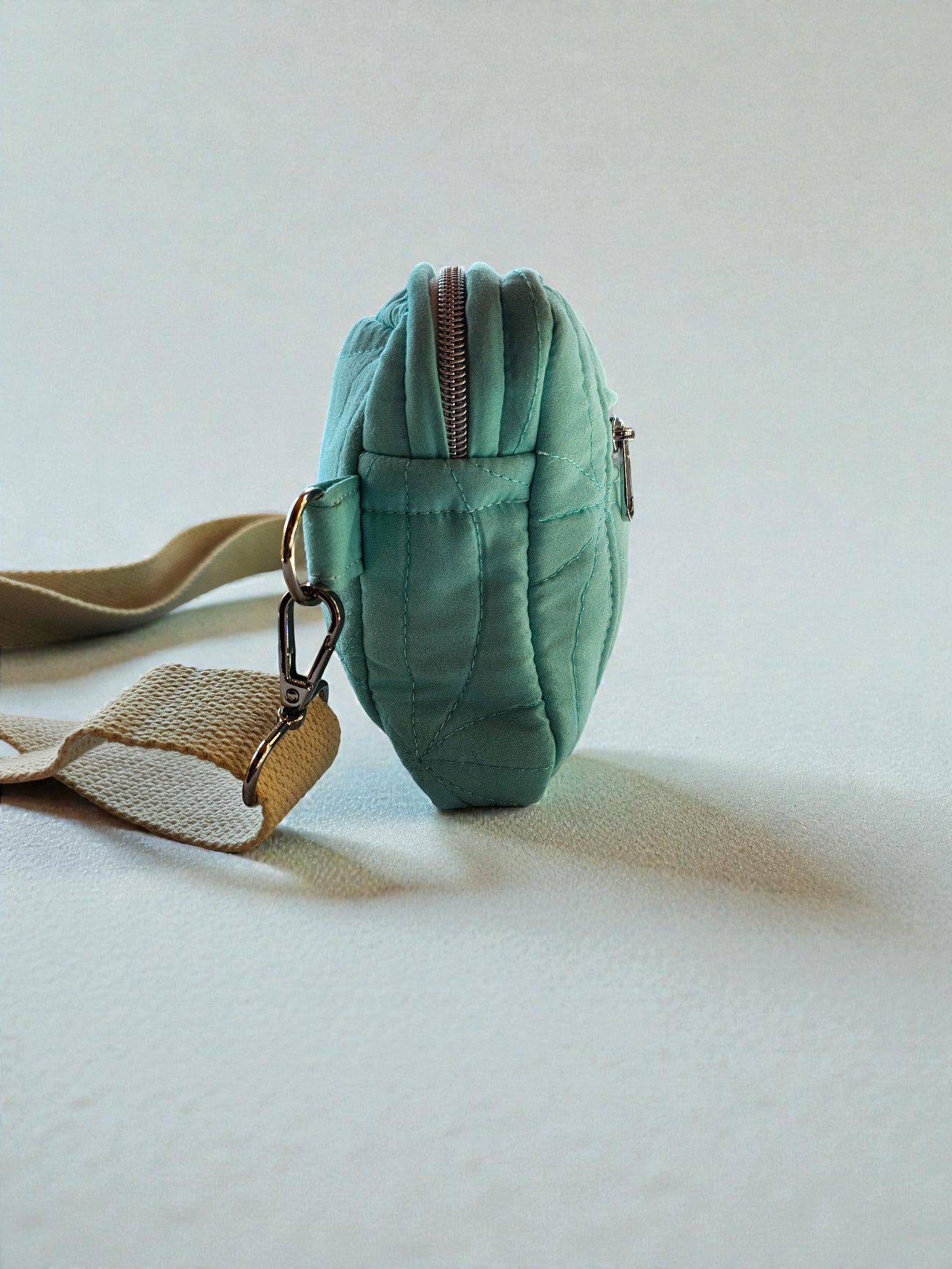 Vintage Quilted Crossbody Sling Bag