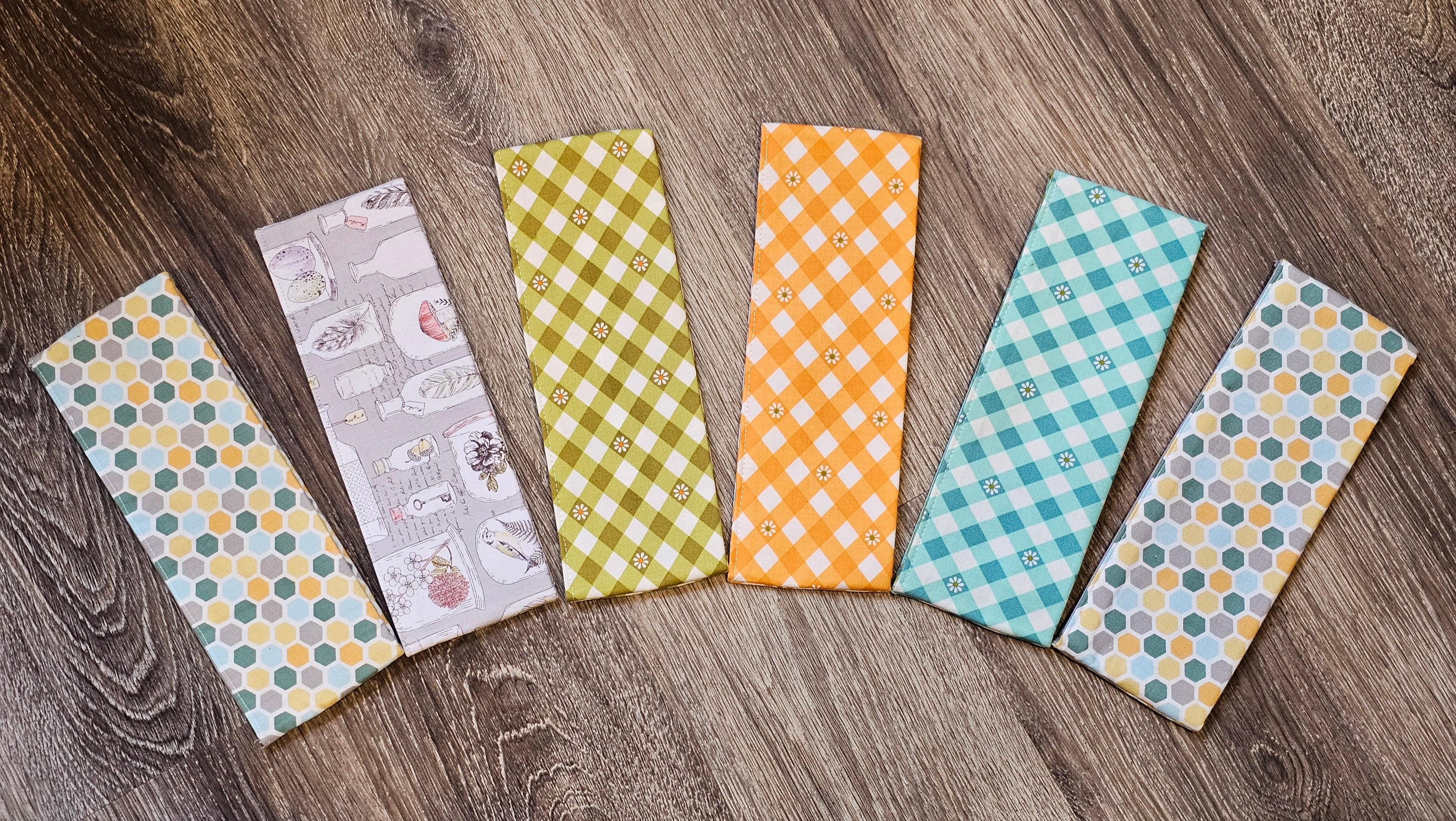 Reversible and Collapsible Cotton Fabric Baskets