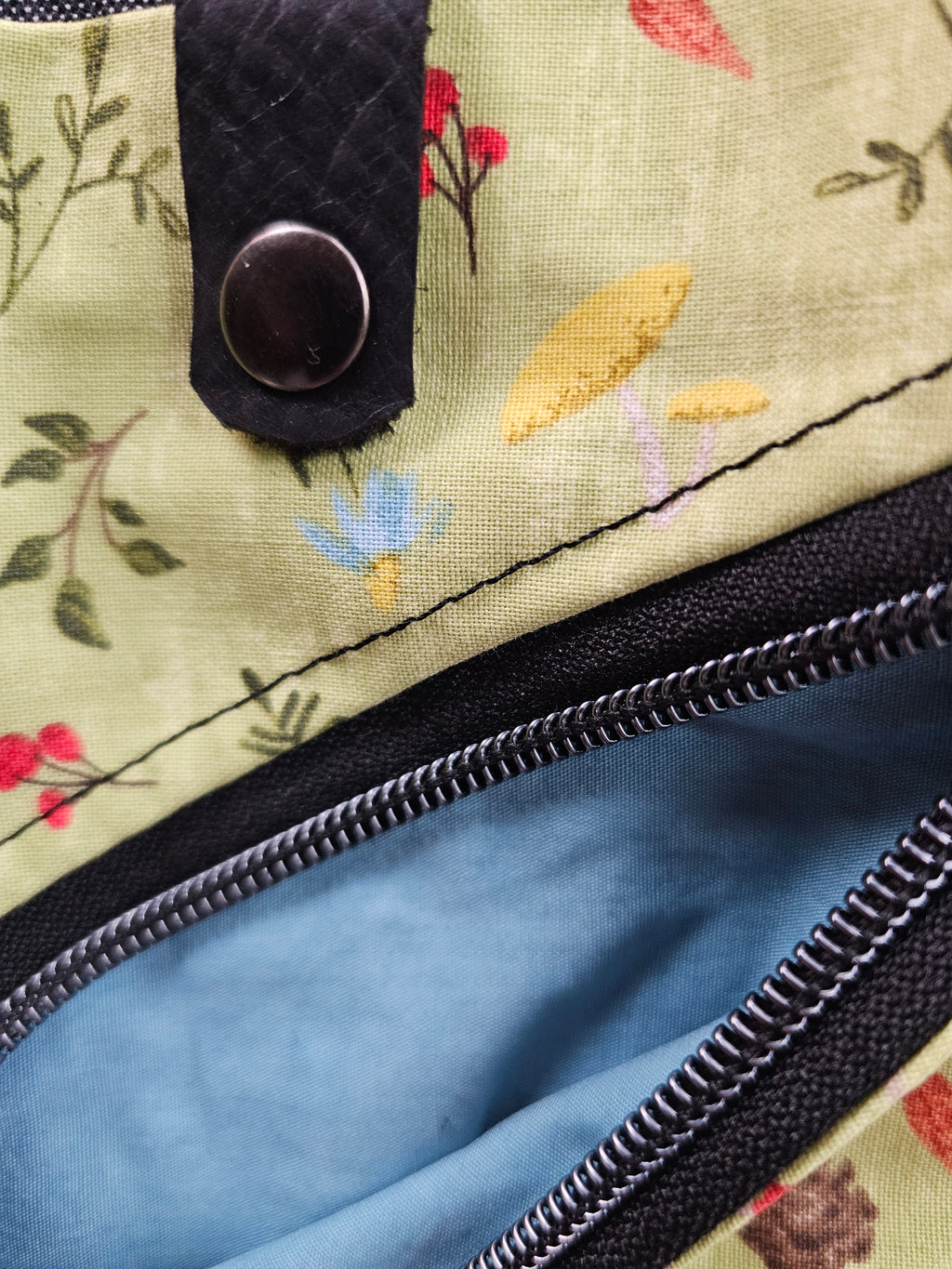 Mini Traveler Sling Forest Mushrooms