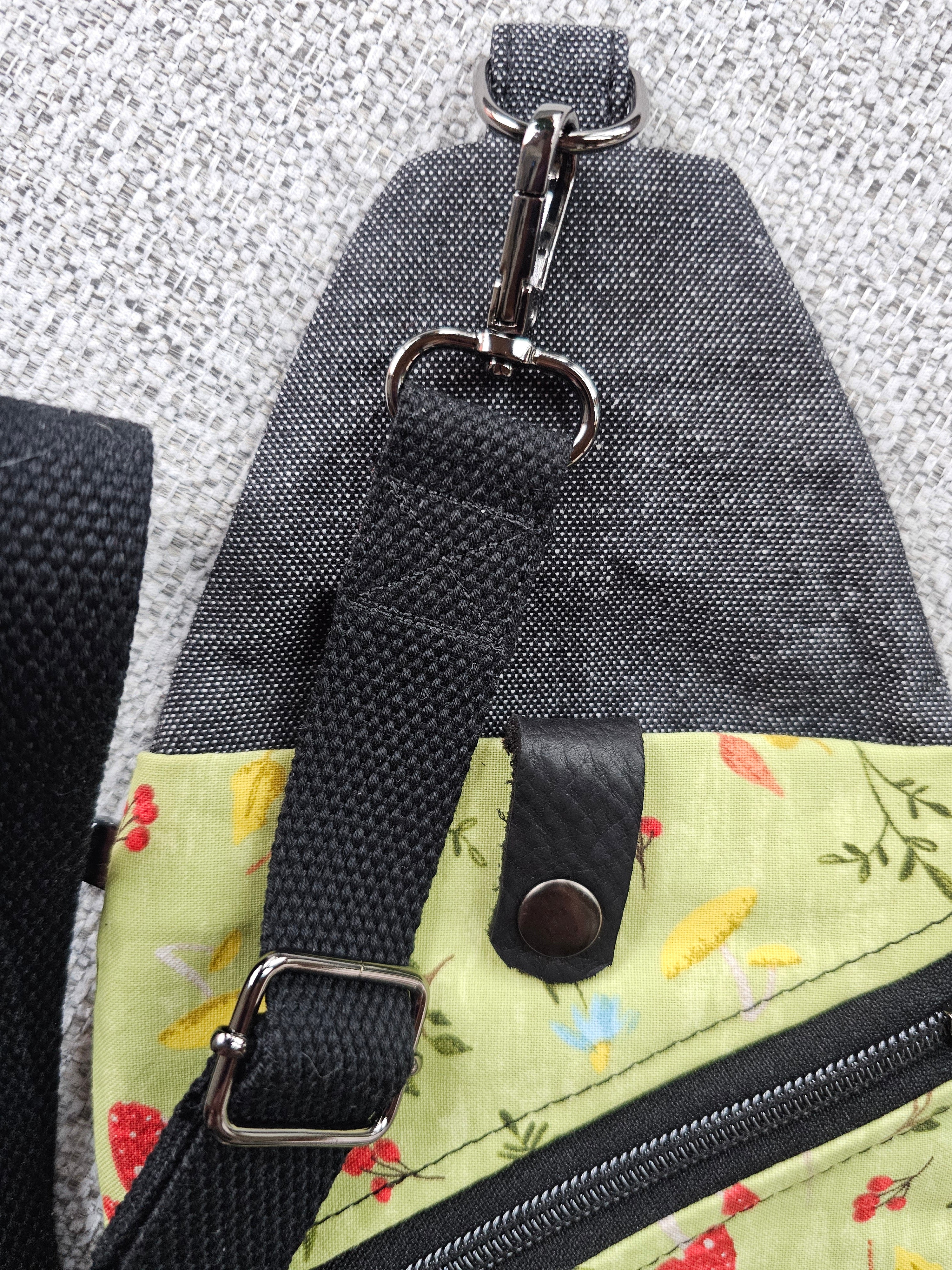 Mini Traveler Sling Forest Mushrooms