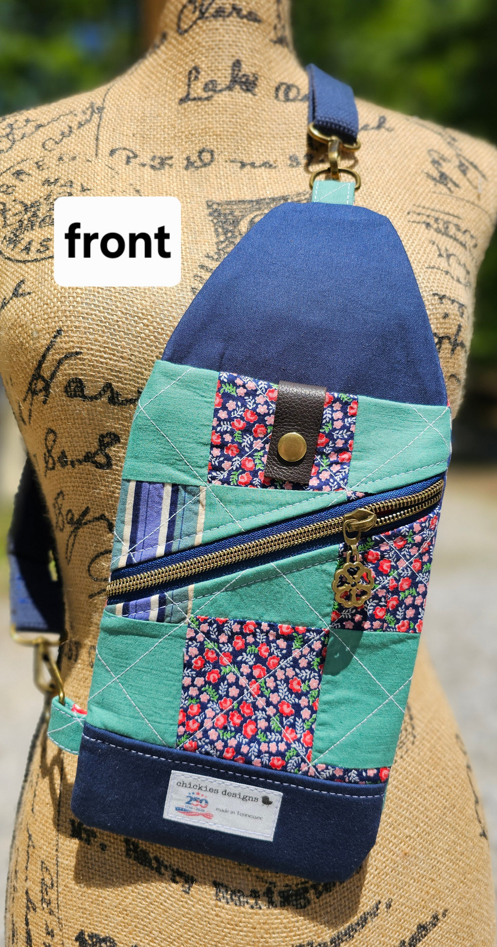 Mini Traveler Sling - Vintage Fabrics