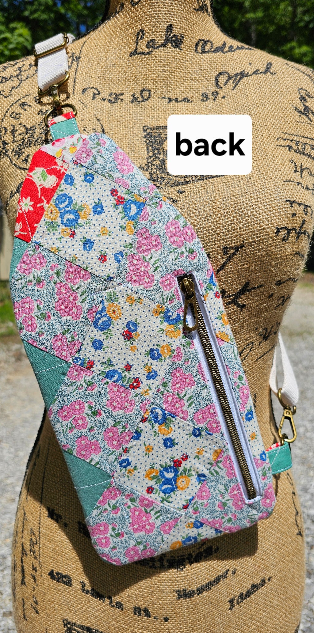 Mini Traveler Sling - Vintage Fabrics