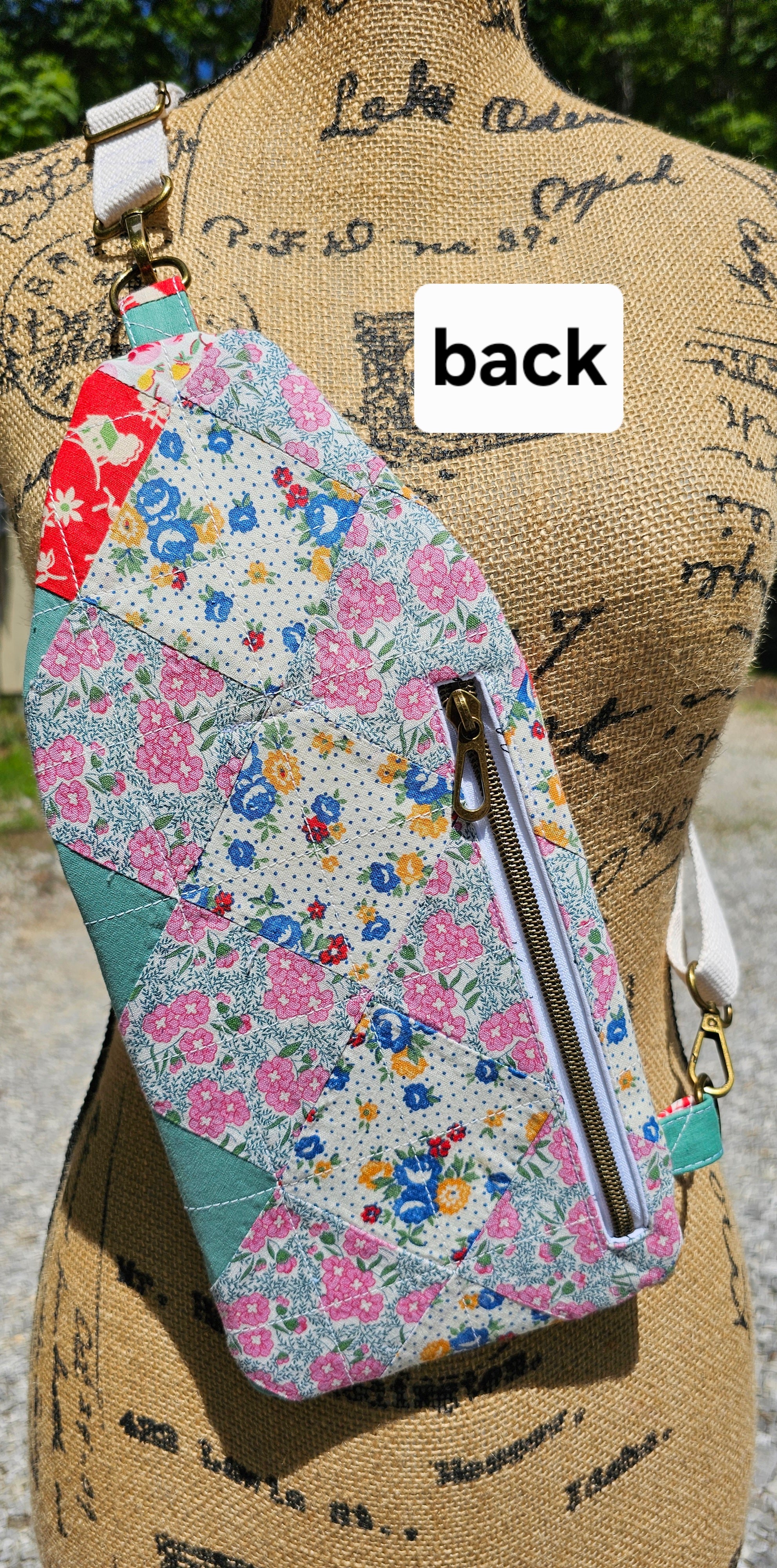 Mini Traveler Sling - Vintage Fabrics