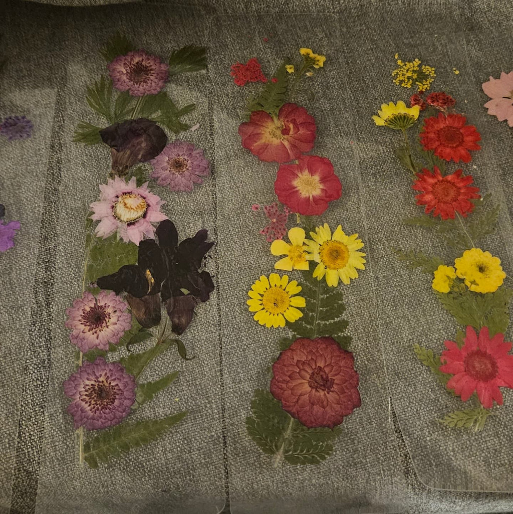 Pressed Flower Bookmarks