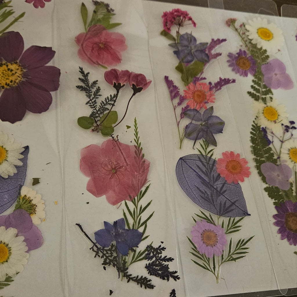 Pressed Flower Bookmarks