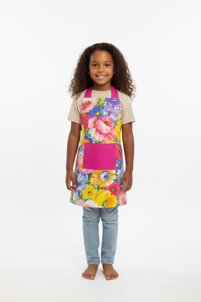 Reversible crossback aprons