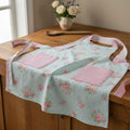 Reversible crossback aprons