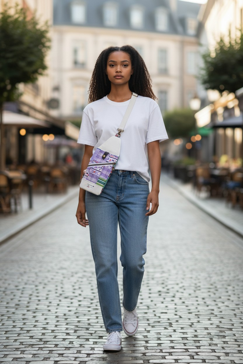 Mini Traveler Sling - Vintage Fabrics